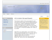 Tablet Screenshot of maintain.astrocalc.com